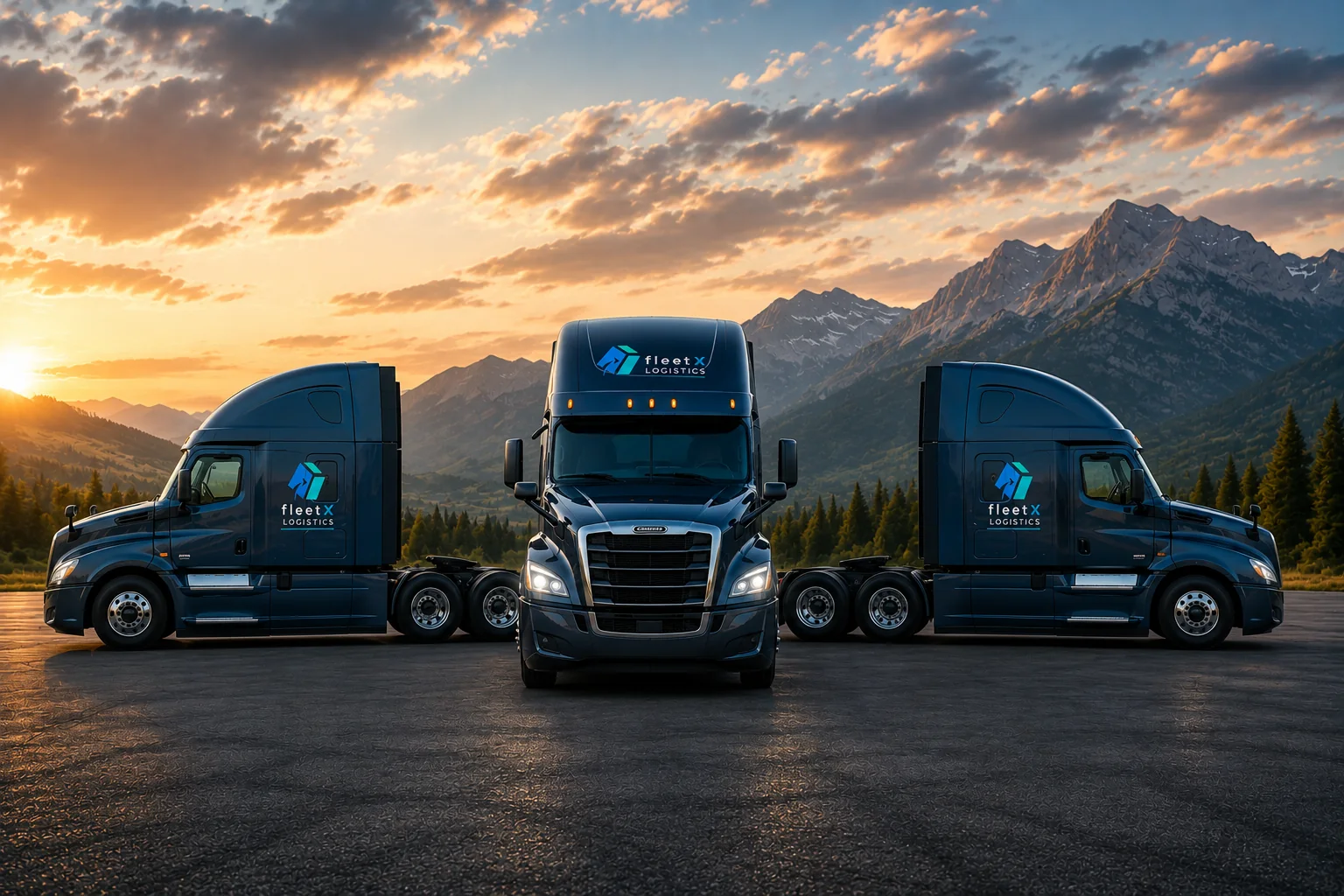 FleetX trucks ready for carrier dispatch support