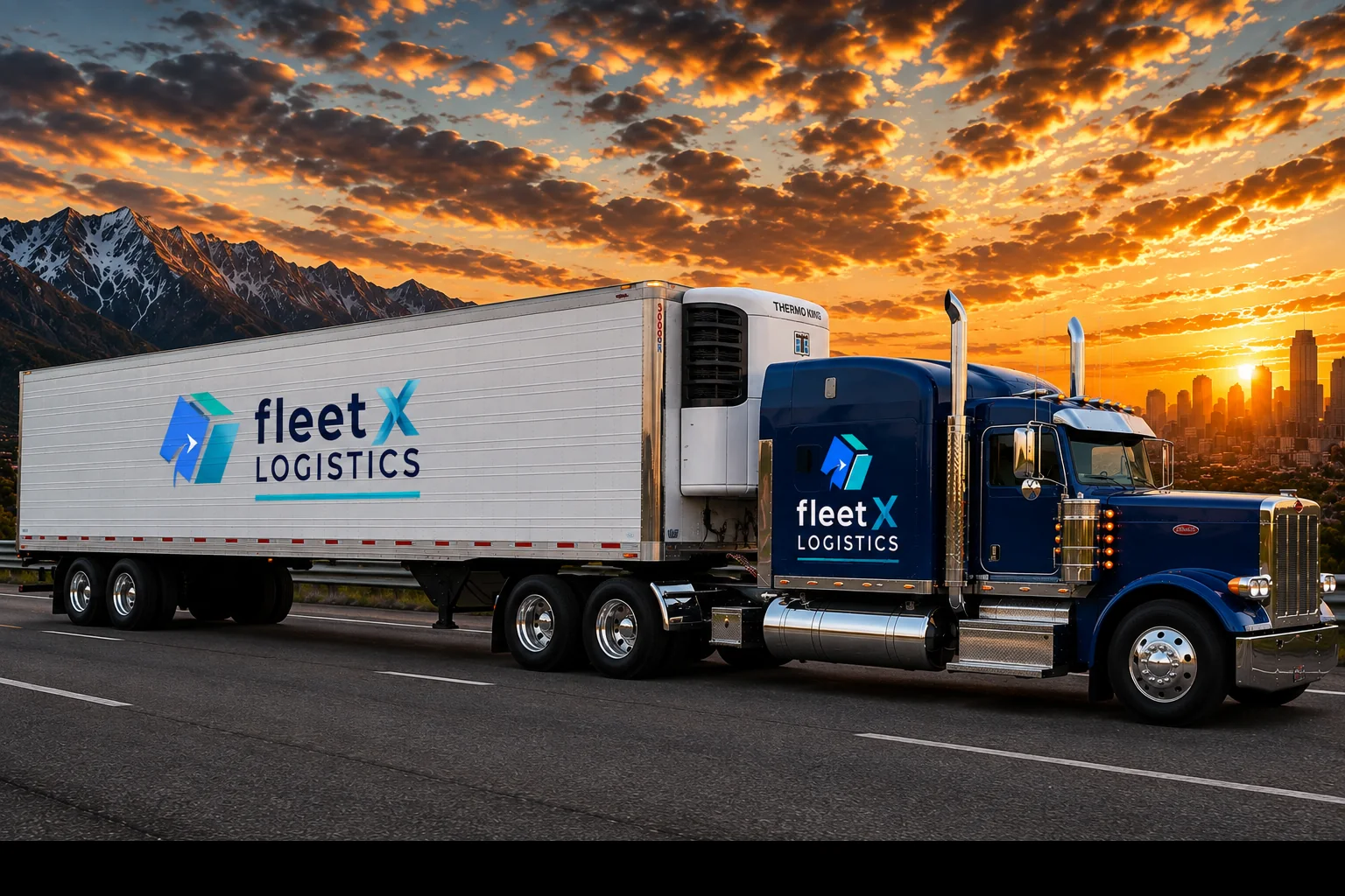 Reefer in operation